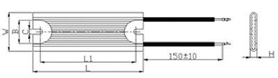 Aluminum Shell Wire Winding Resistor